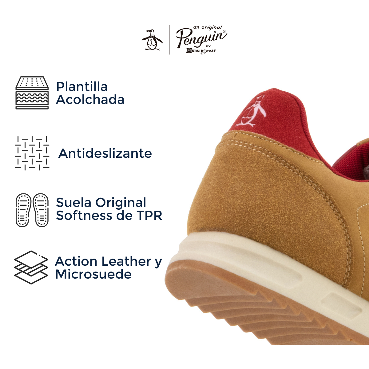 Tenis Original Penguin Style Roy Café