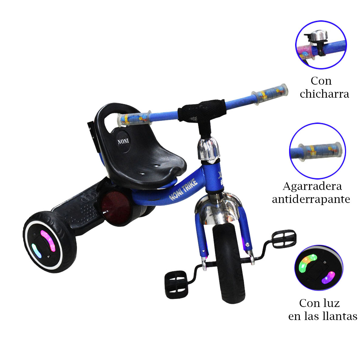 Triciclo con discount luces y musica