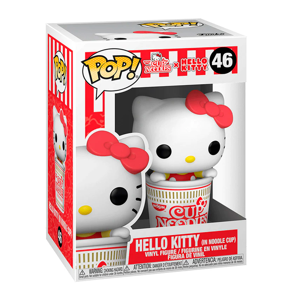 Funko Pop Hello Kitty In Noodle Cup #46 Sanrio Figura Original