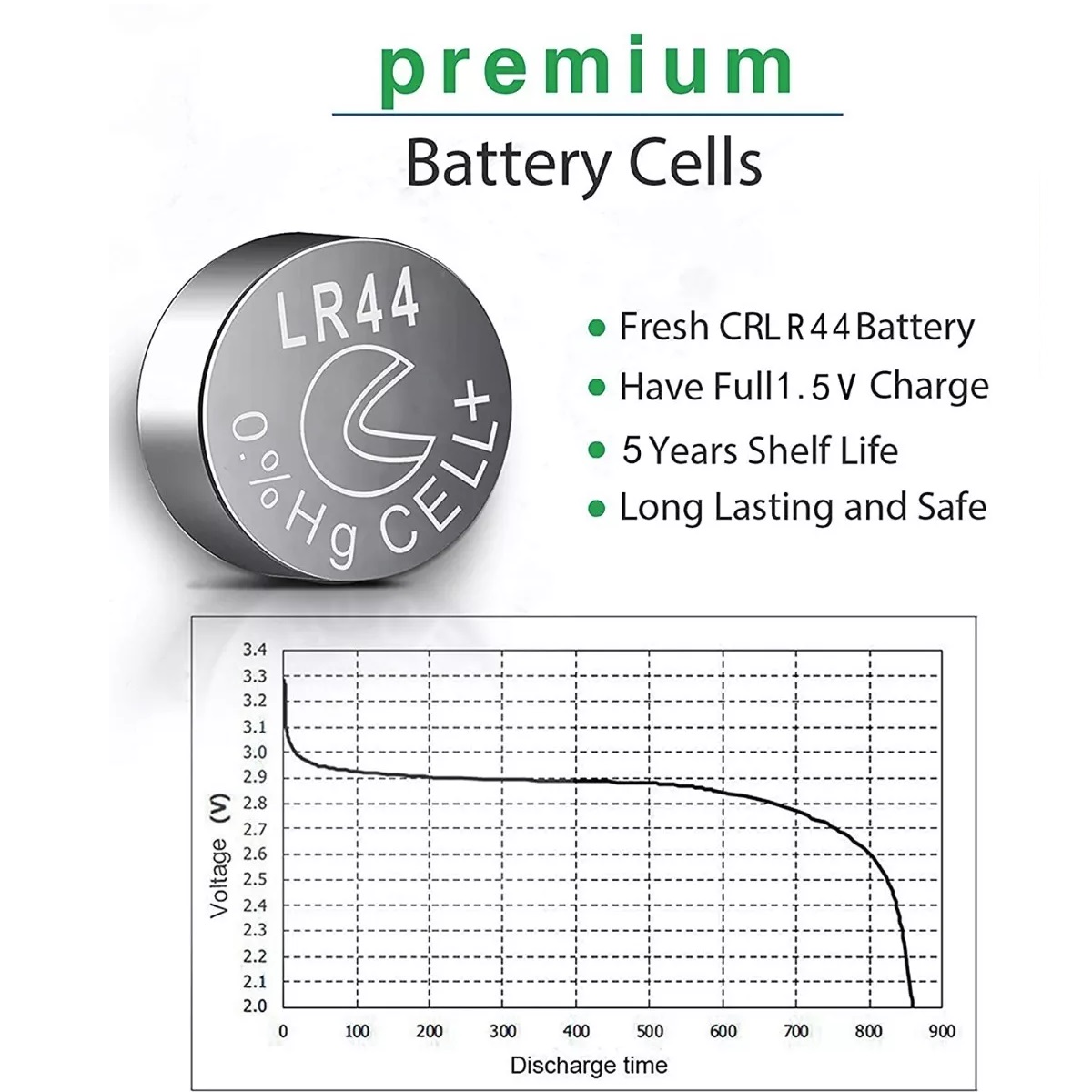 Kit Pila Bateria Lr44 A76 Ag13 357 L1154 Cpu Relo 200 Pilas