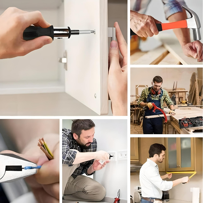 Kit De Herramientas Con Inalambricos Taladro Eléctrico 112pcs