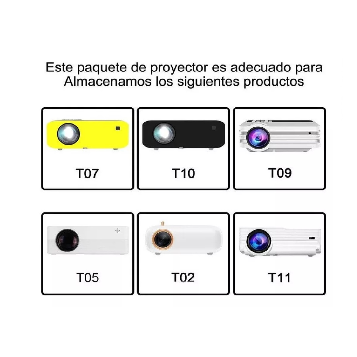 Estuche De Transporte Para Proyector De Uso Doméstico Negro