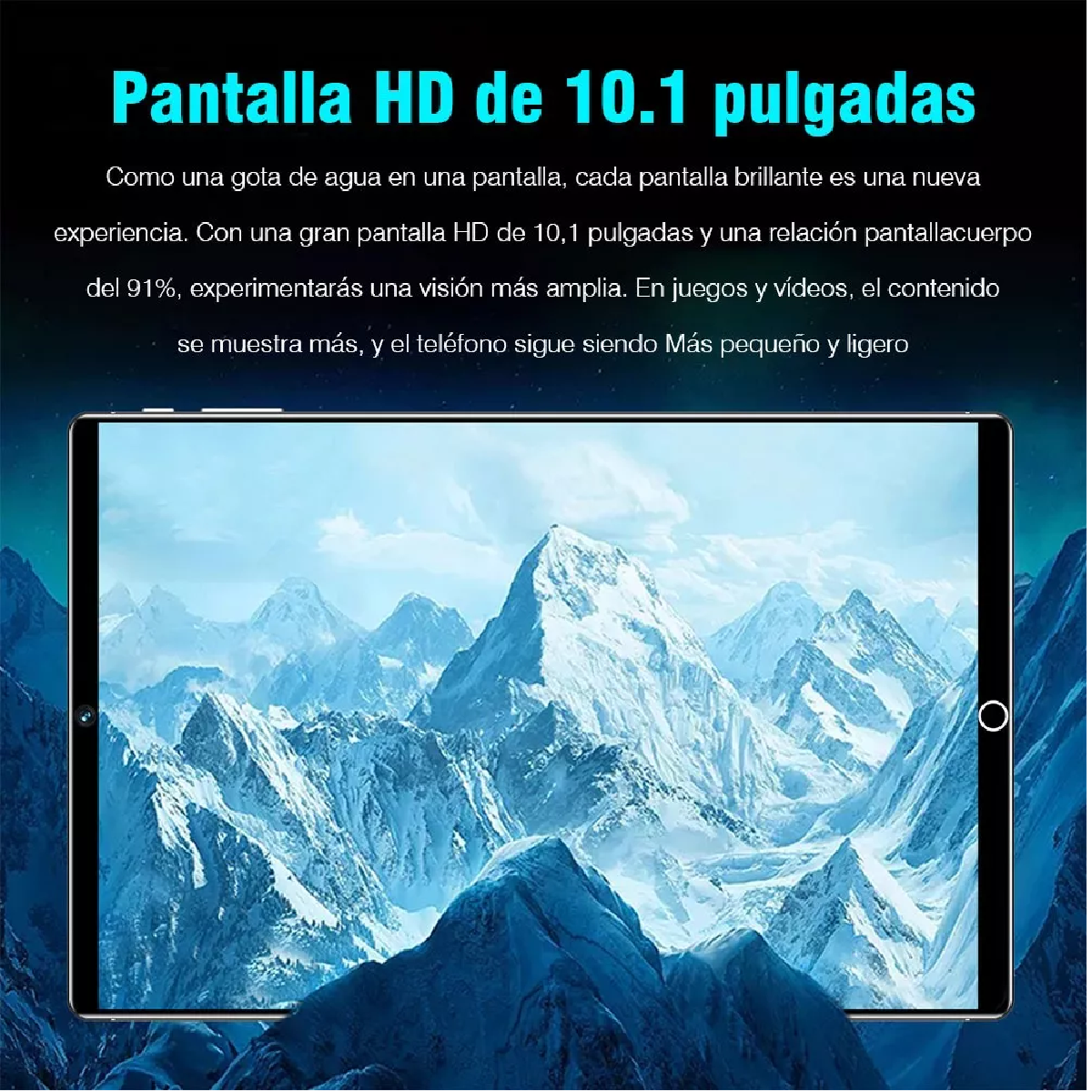 Tablet 12+512gb Memoria Ram Android 11 Pad Bluetooth Negro