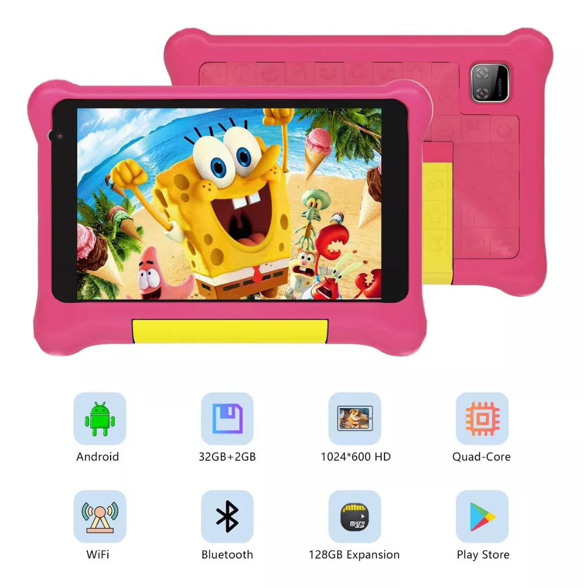 Tablet 7 Pulgadas Para Niños Con Control Parental 32g Wifi