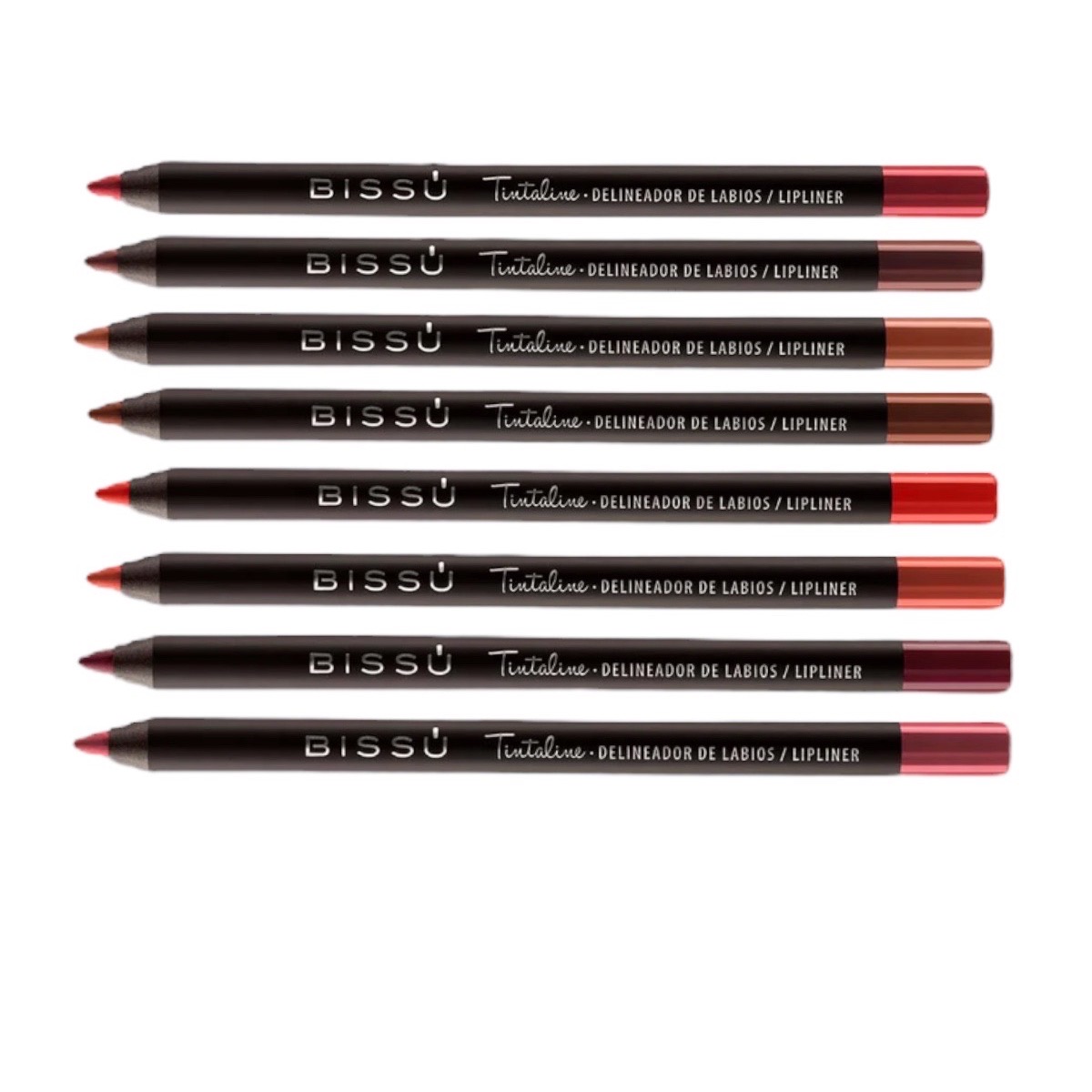 Kit Bissu De Delineador Tintaline Para Labios 8 piezas