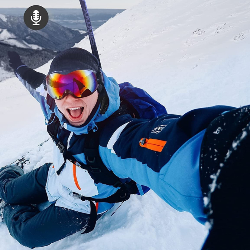 Wolfang Cámara De Acción Deportiva Wifi 4k 20mp Con Micrófono Externo