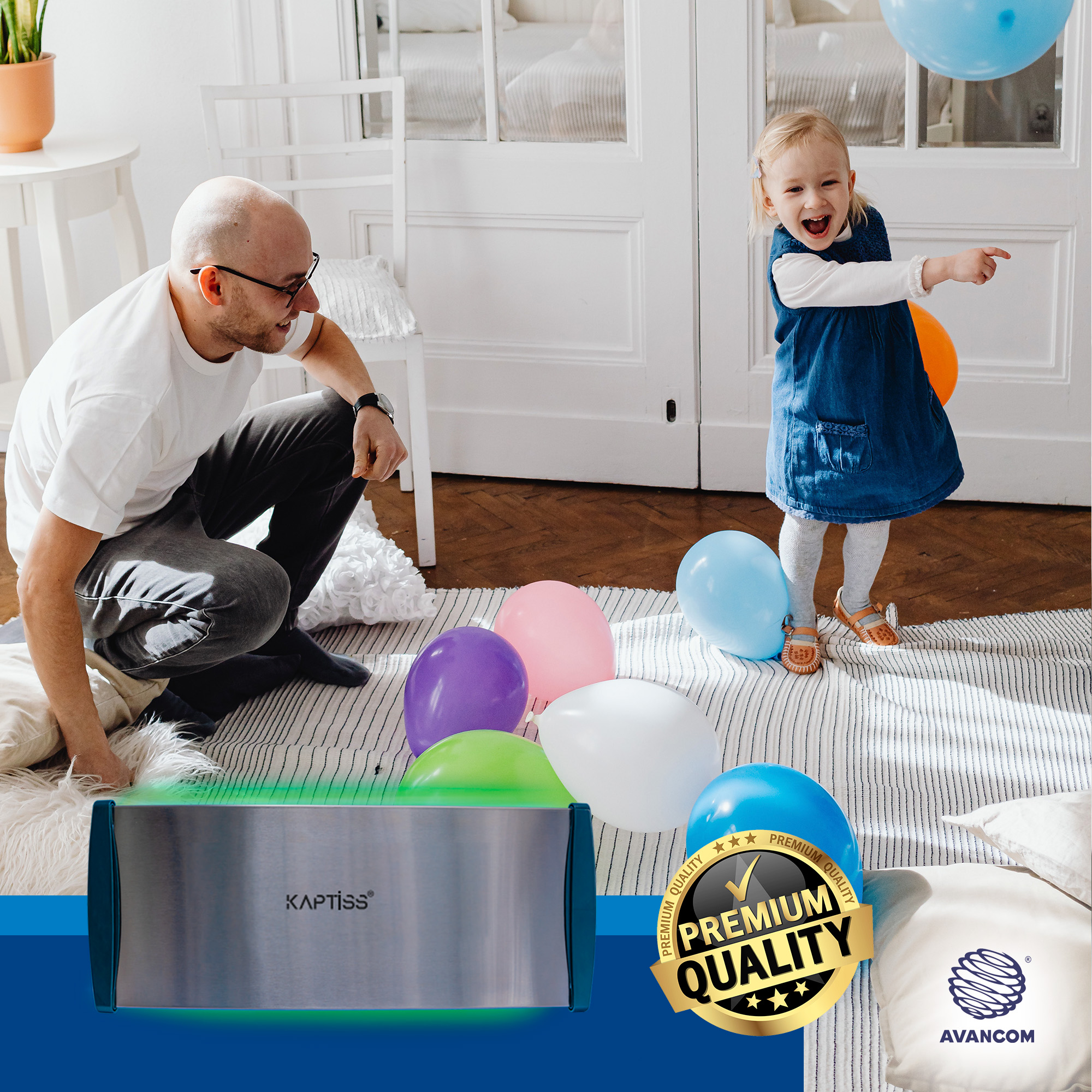 Lampara Mata Insectos Avantlight Modelo Kaptiss + 6 Pads