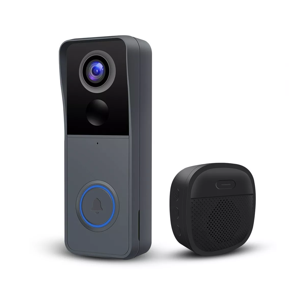 Timbre Con Cámara Inalámbrica 1080p Hd Con Visión Nocturna