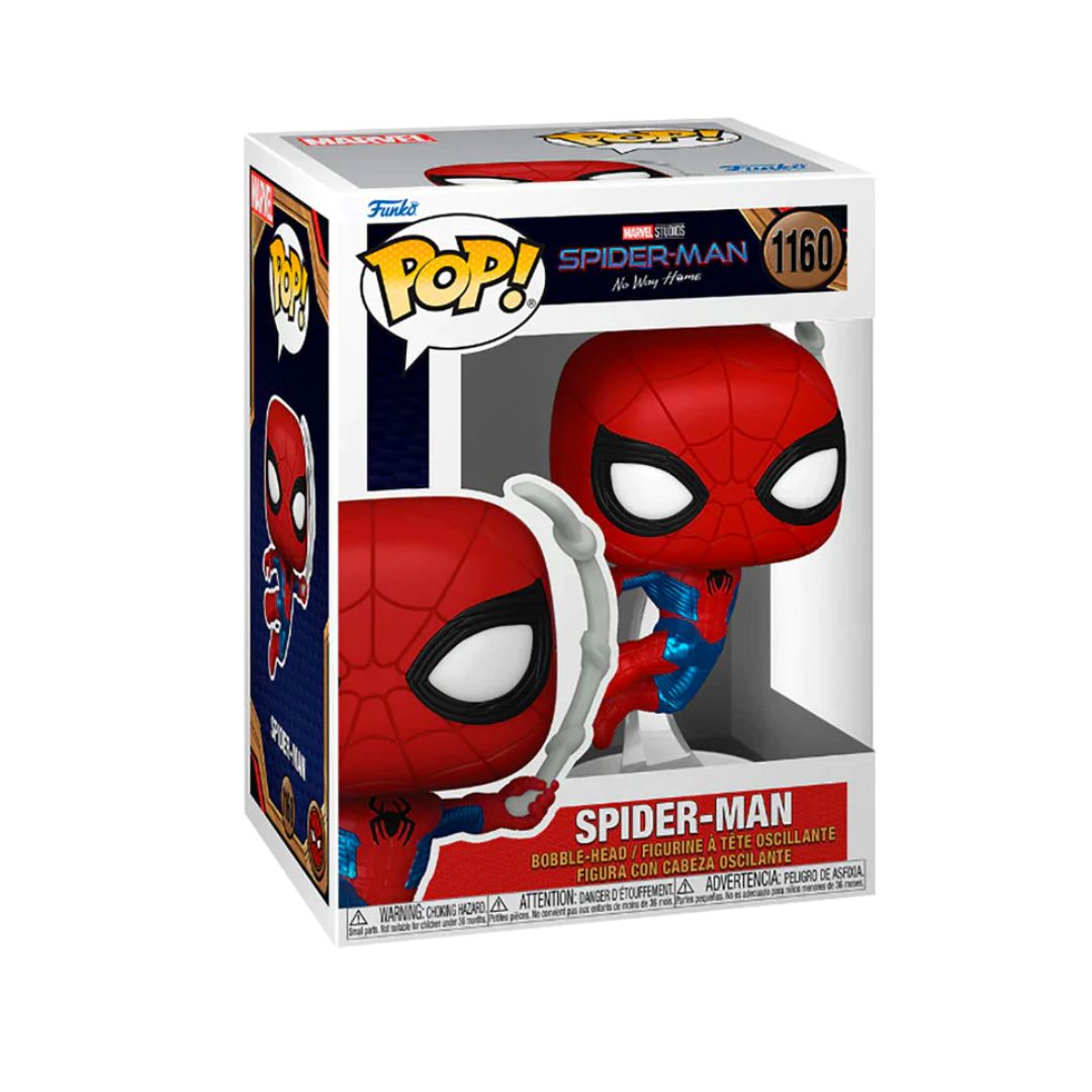 FUNKO POP! SPIDER-MAN FINALE SUIT TOM HOLLAND #1160 - MARVEL SPIDER-MAN NWH