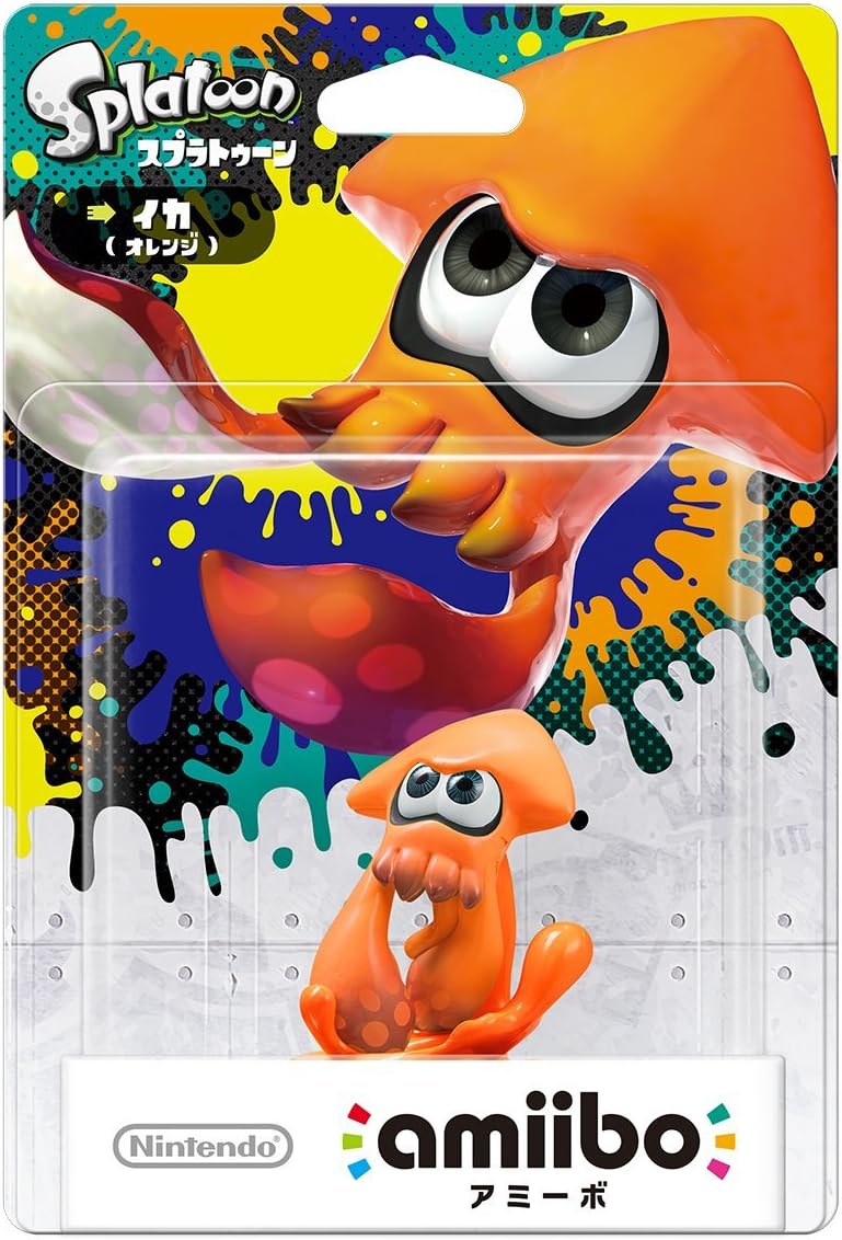 Amiibo Inkling Squid (Naranja) (Splatoon)