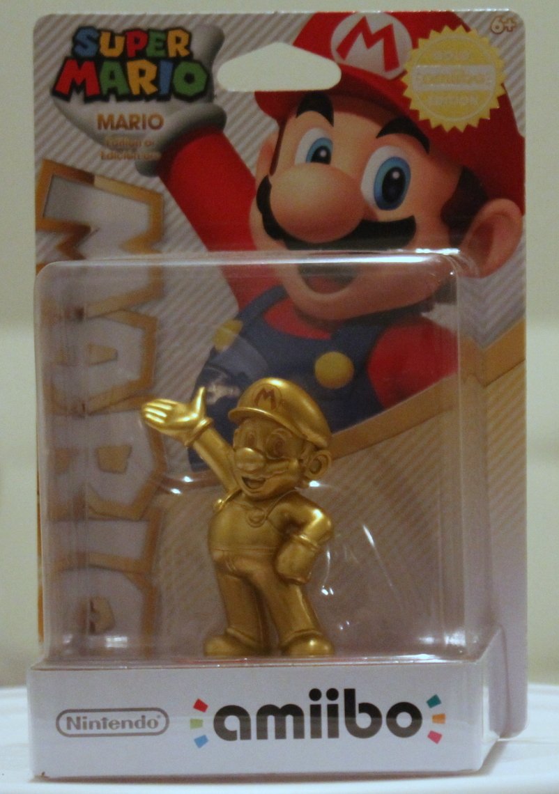 Amiibo Mario (Gold Edition) (Super Mario)