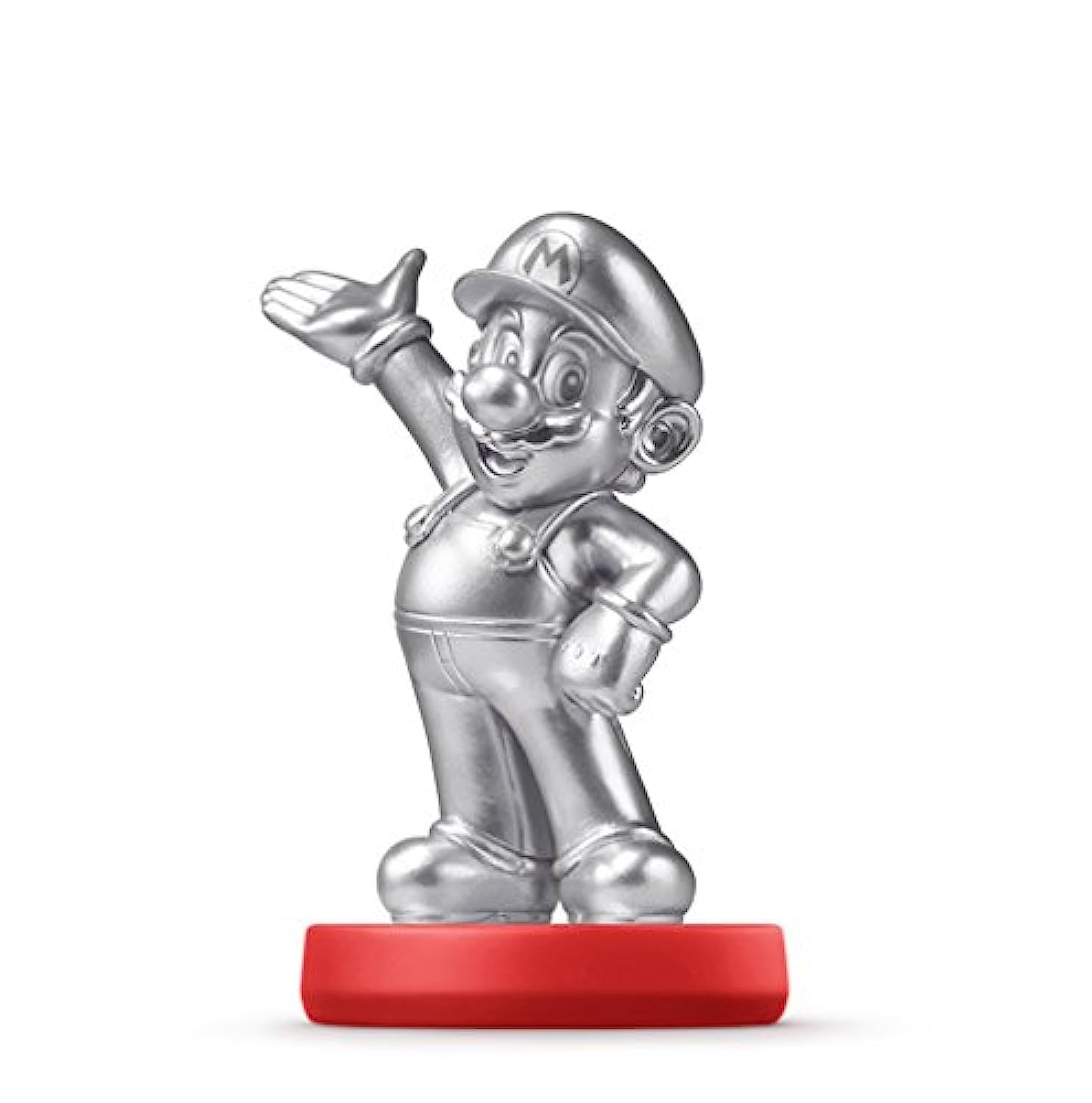 Amiibo Mario (Silver Edition)  (Super Mario)