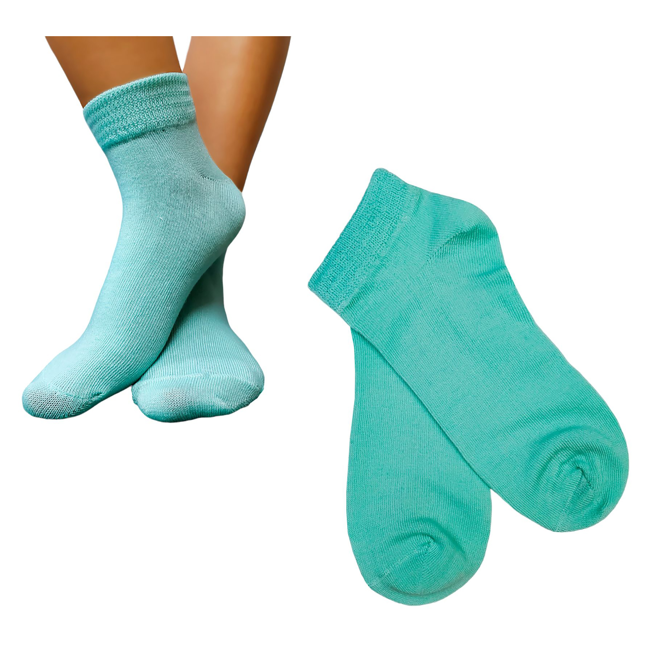 Tines Cortos P/diabético Costura Fina 6 Pares