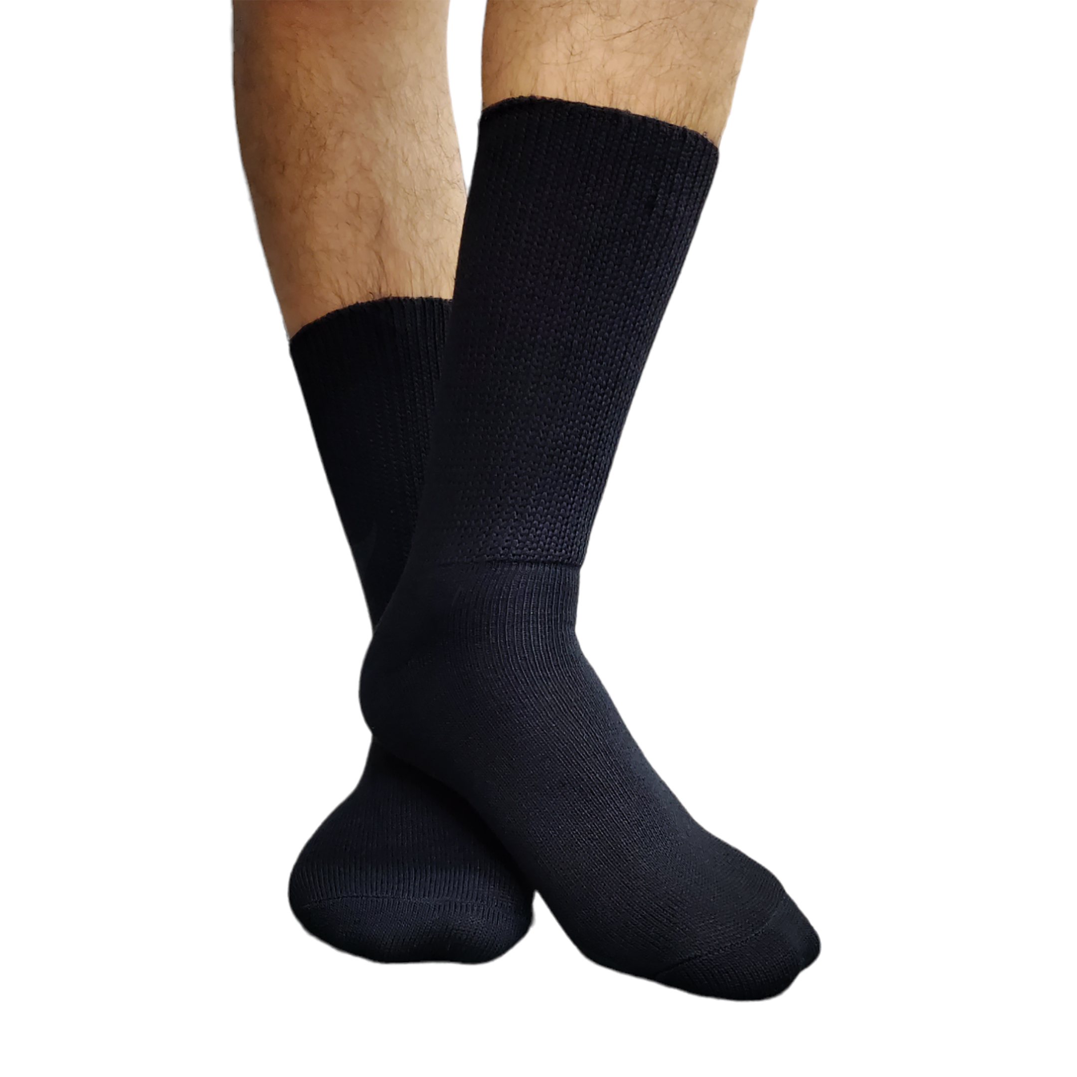 Calcetín P/diabético Caballero Costura Fina 12 Pares