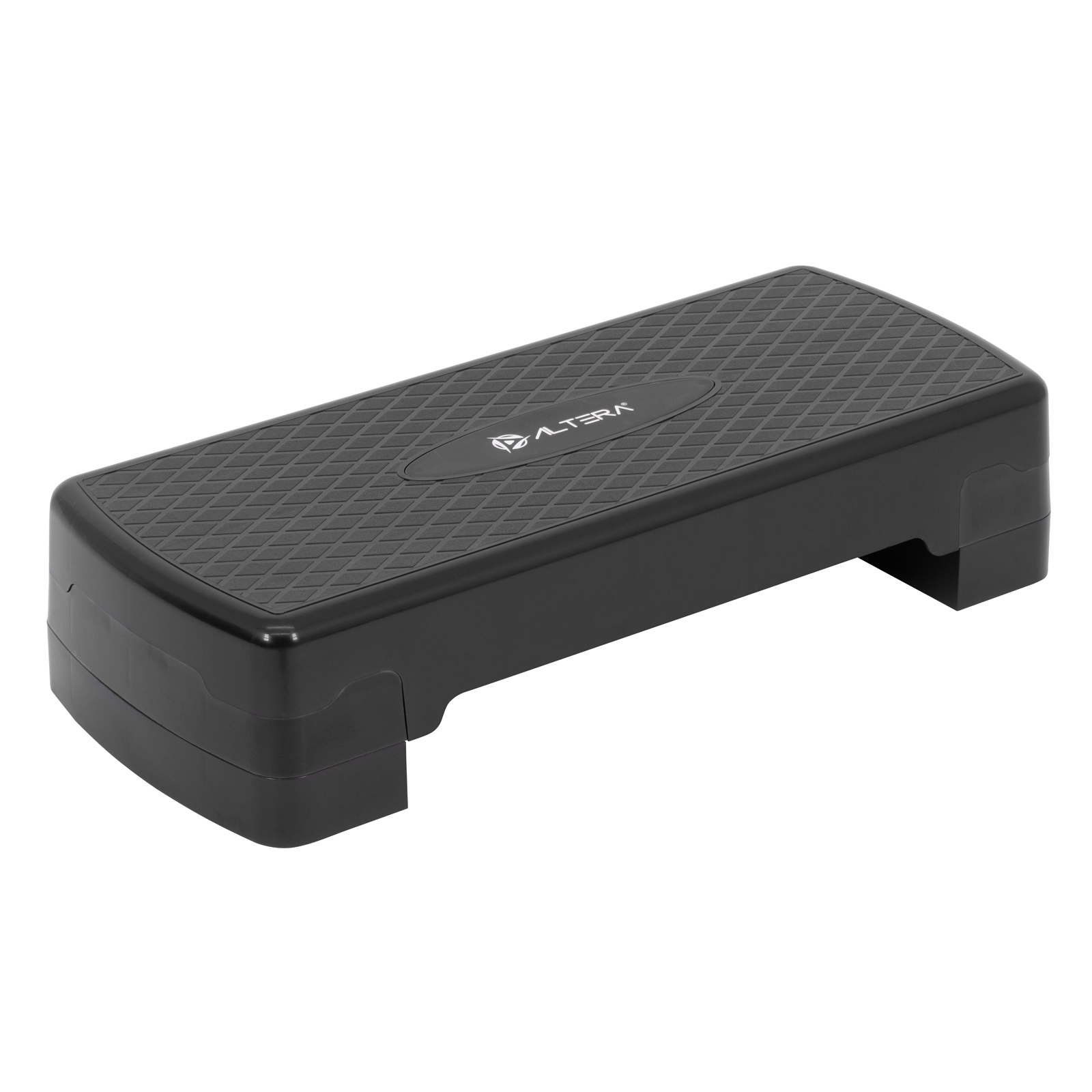  Banco de Ejercicio Step Aerobics Altera con 2 Elevadores Extraíbles Ajustables 