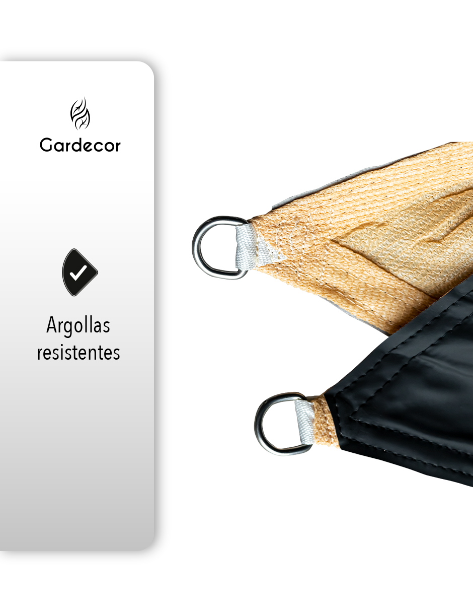 Malla Sombra Para Exteriores, Protección Uv 6x5 Metros.