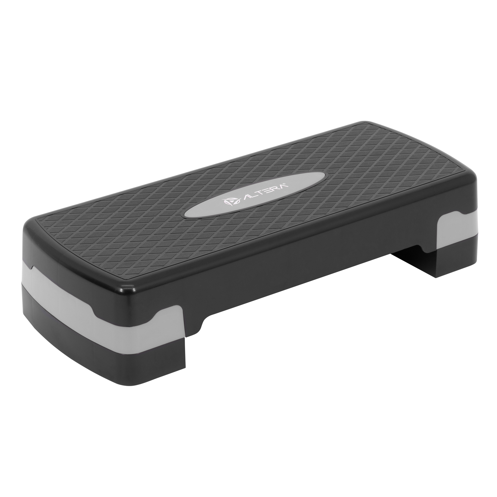  Banco de Ejercicio Step Aerobics Altera con 2 Elevadores Extraíbles Ajustables 