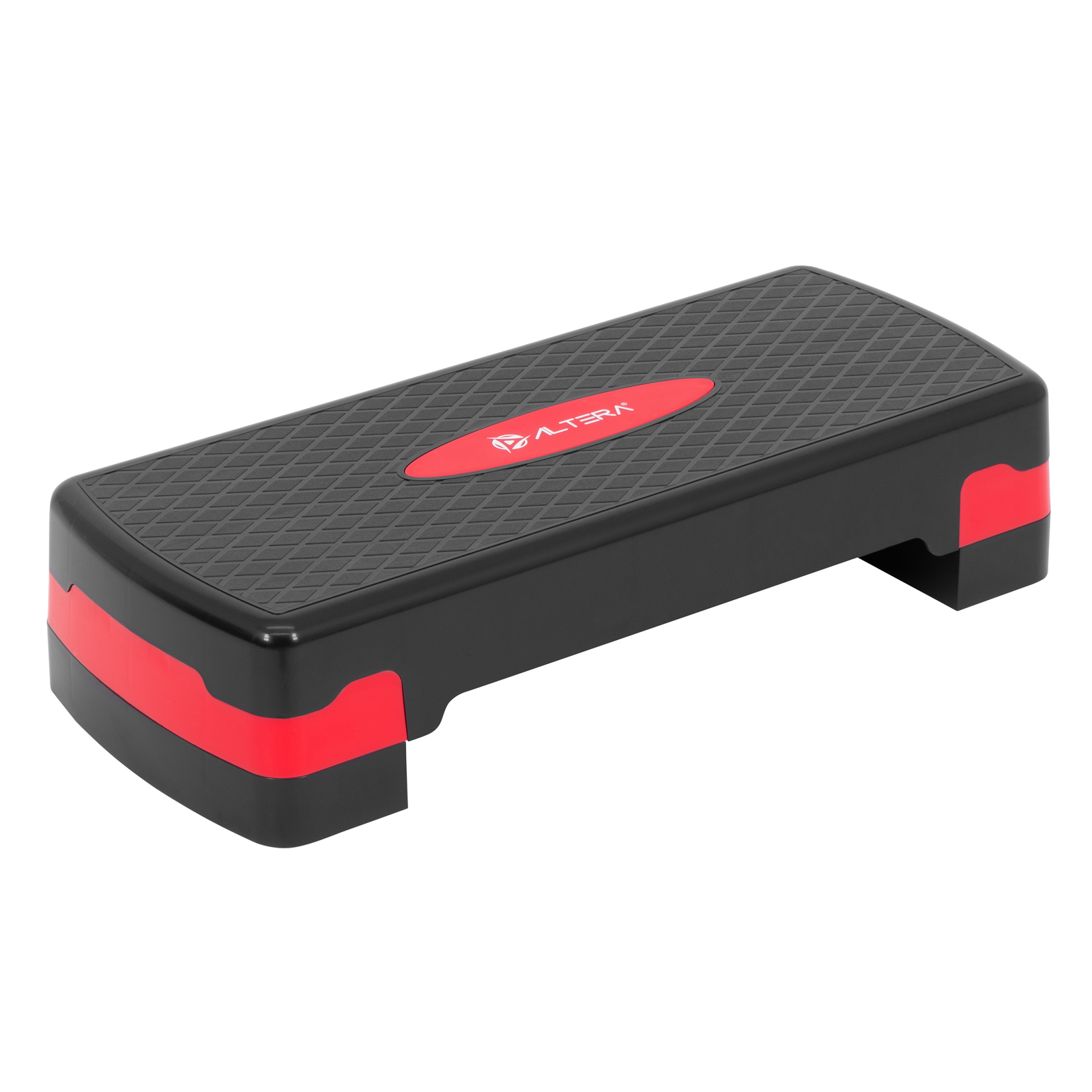  Banco de Ejercicio Step Aerobics Altera con 2 Elevadores Extraíbles Ajustables 