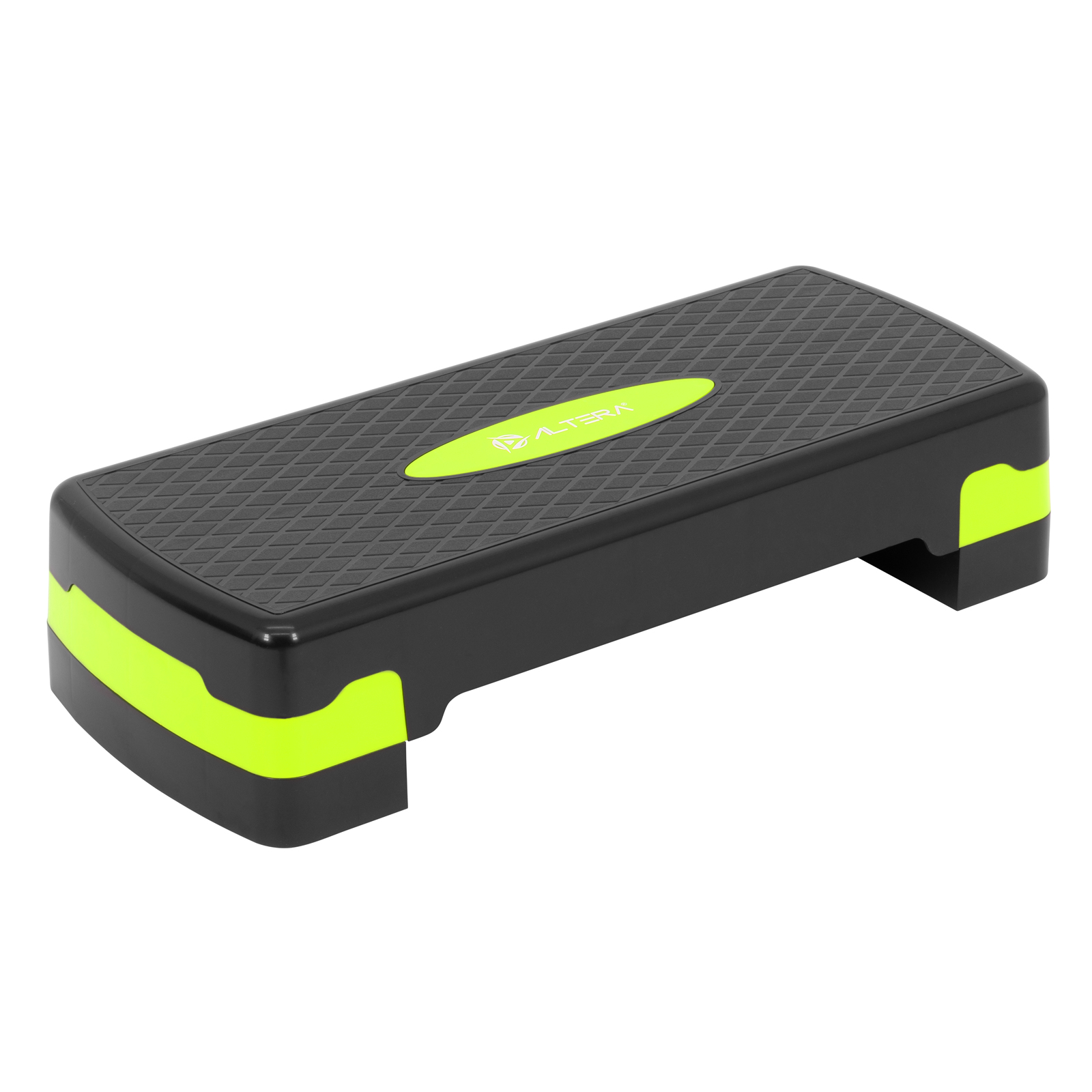  Banco de Ejercicio Step Aerobics Altera con 2 Elevadores Extraíbles Ajustables 