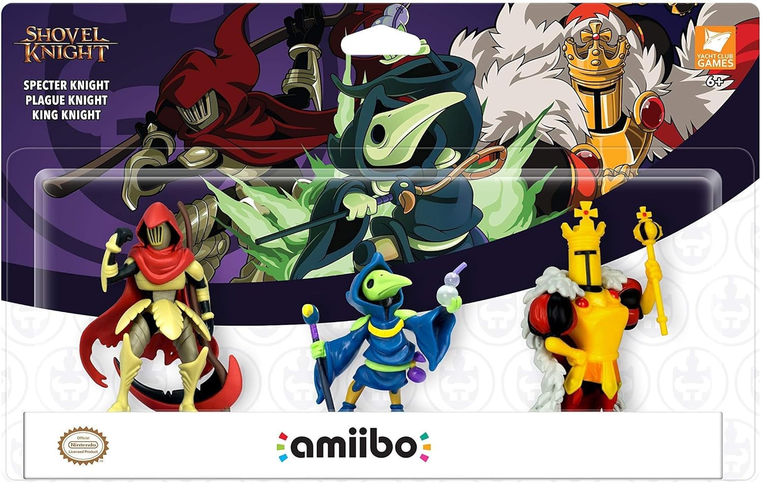 Amiibo Plague Knight/Specter Knight/King Knight (Shovel Knight)