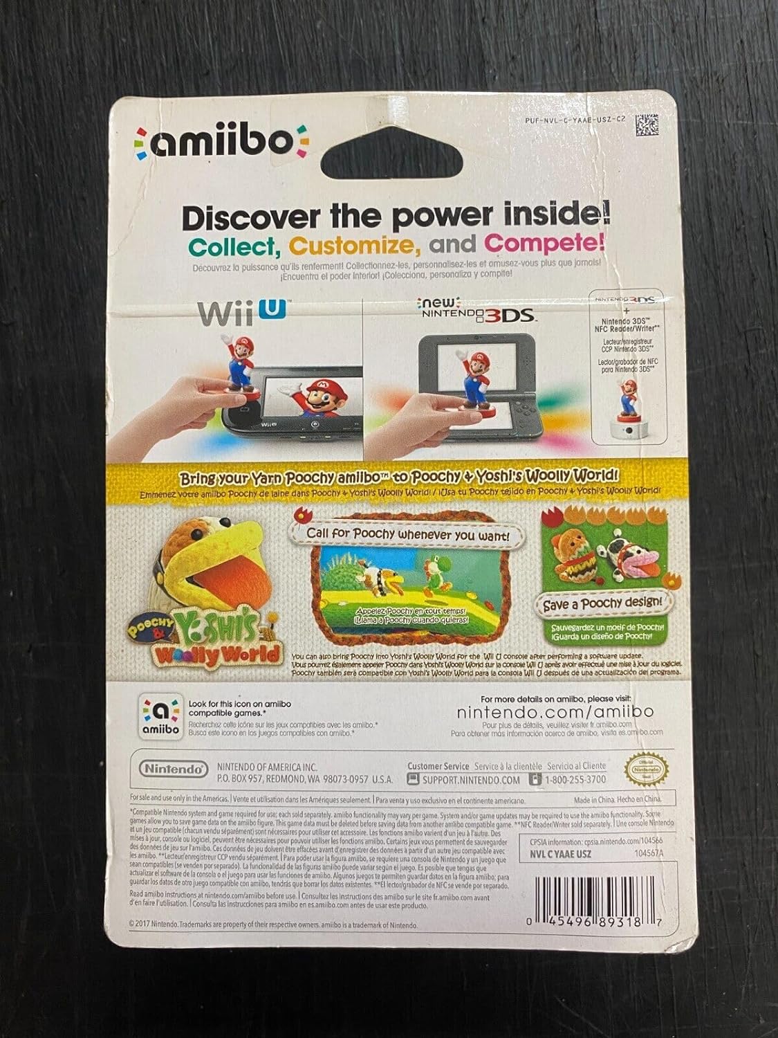 Amiibo Poochy Hilo (Yoshi´s)