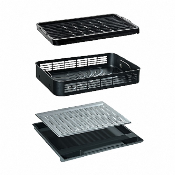 Parrilla y Freidora De Aire Gourmia GGA2100 Sin Humo Antiadherente