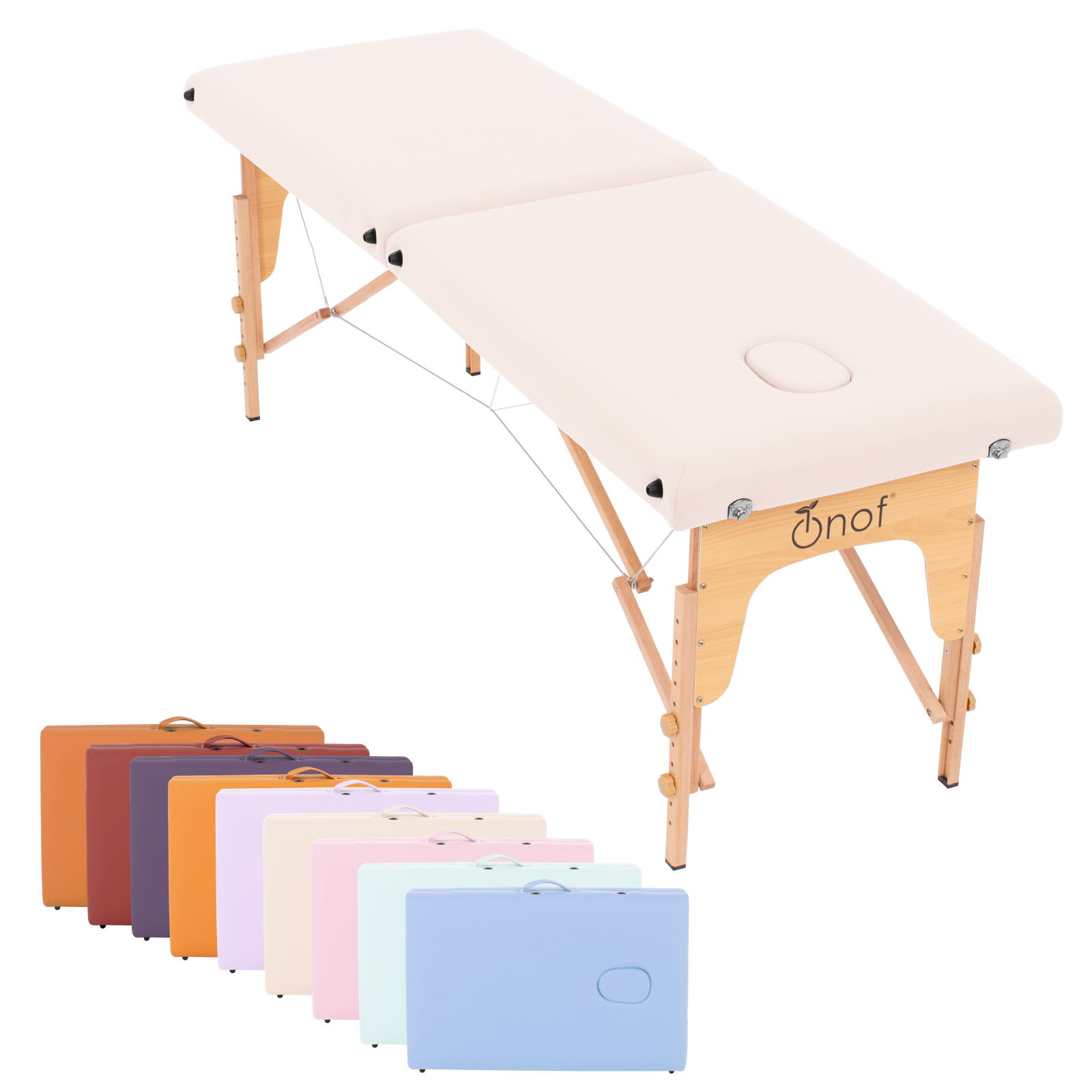 Cama Portatil para Masaje Spa Profesional Plegable Ligera