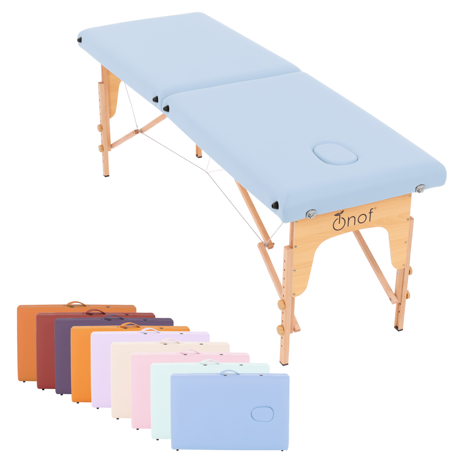 Cama Portatil para Masaje Spa Profesional Plegable Ligera