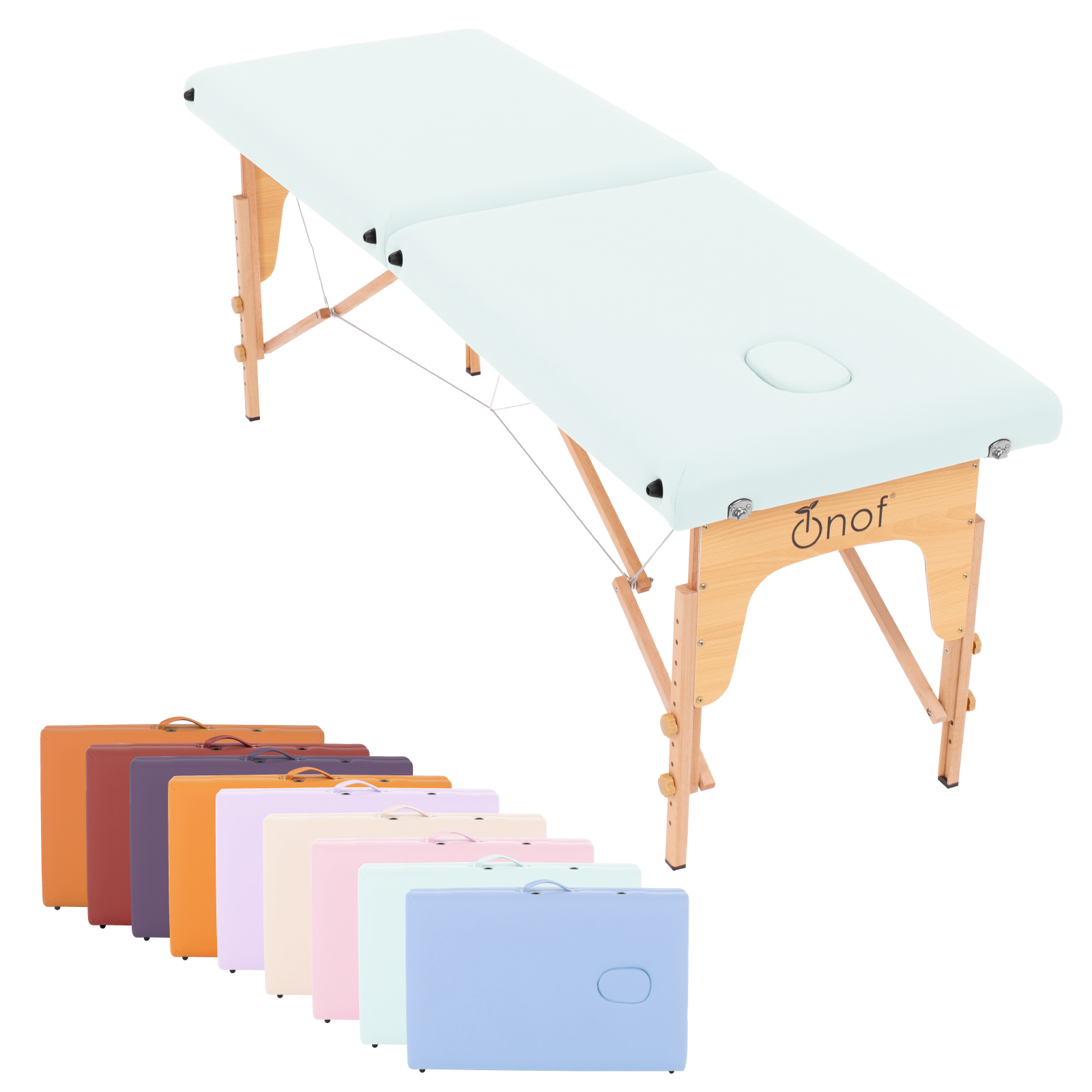 Cama Portatil para Masaje Spa Profesional Plegable Ligera