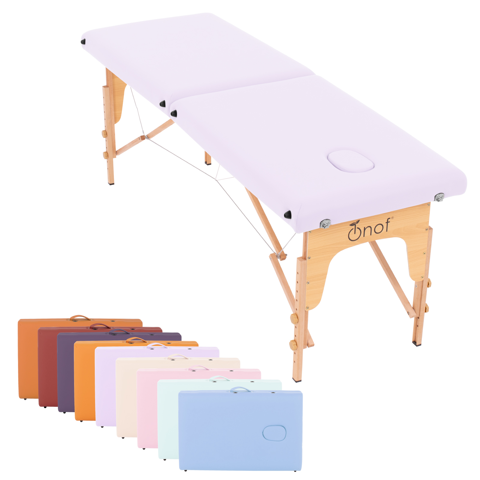 Cama Portatil para Masaje Spa Profesional Plegable Ligera