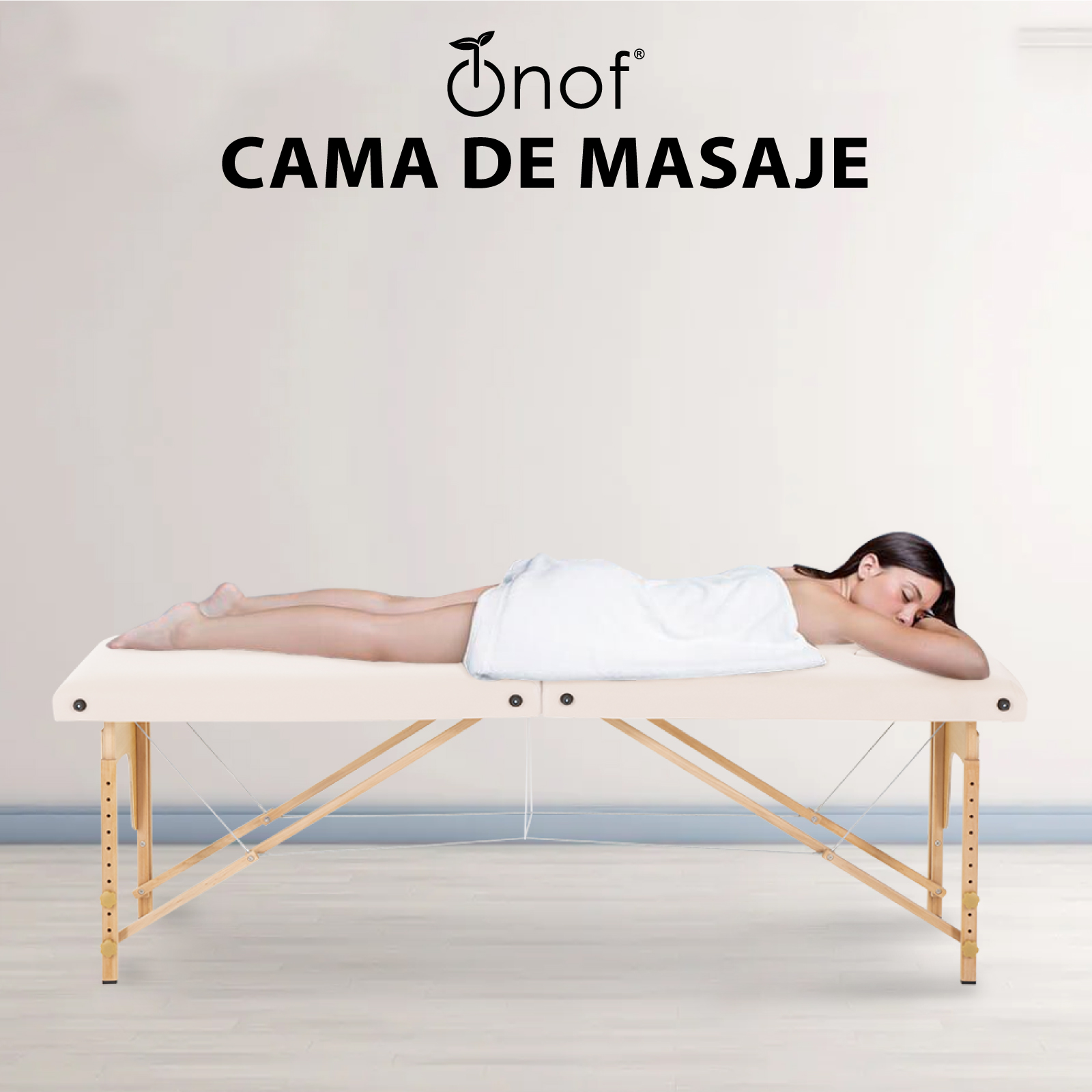 Cama Portatil para Masaje Spa Profesional Plegable Ligera