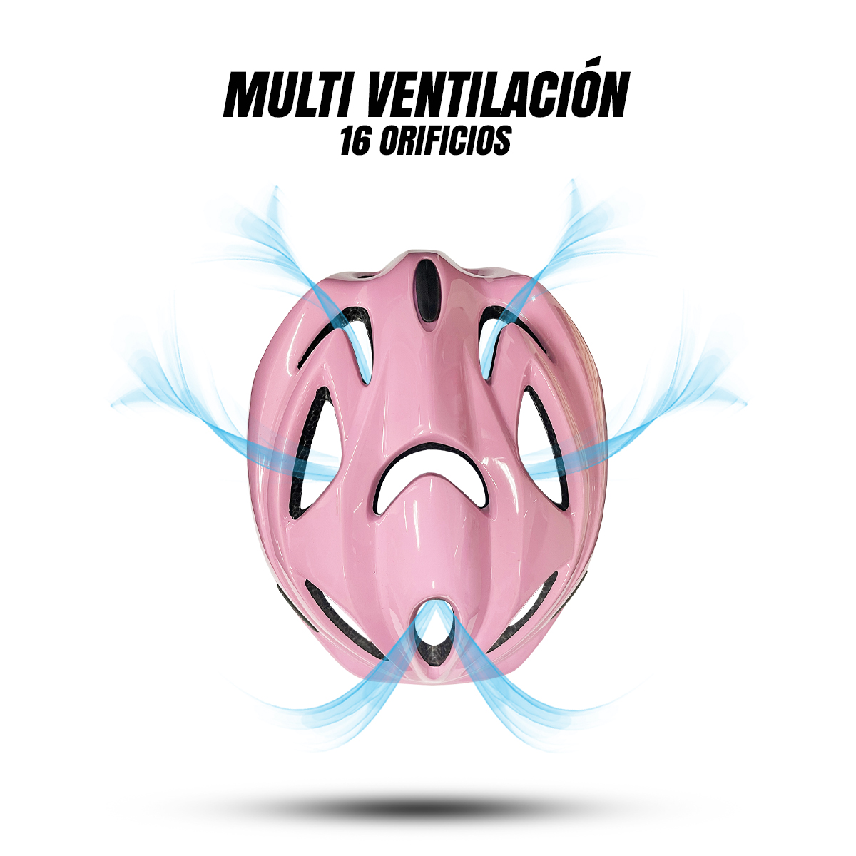 Casco Niña Bicicleta Kit Rodilleras Protección Infantil Rosa Piccolo