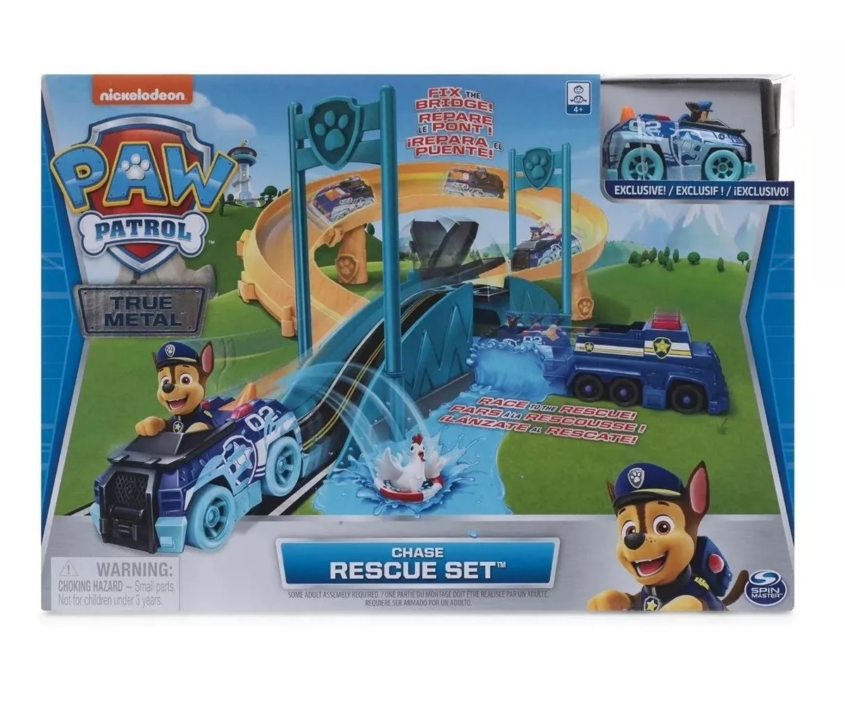 Paw Patrol Equipo De Rescate Repara El Puente spin master