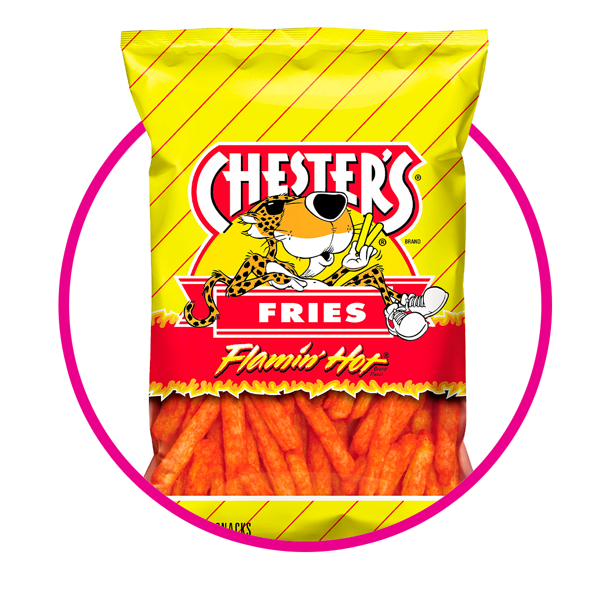 CHESTERS FRIES FLAMIN HOT 155.9G