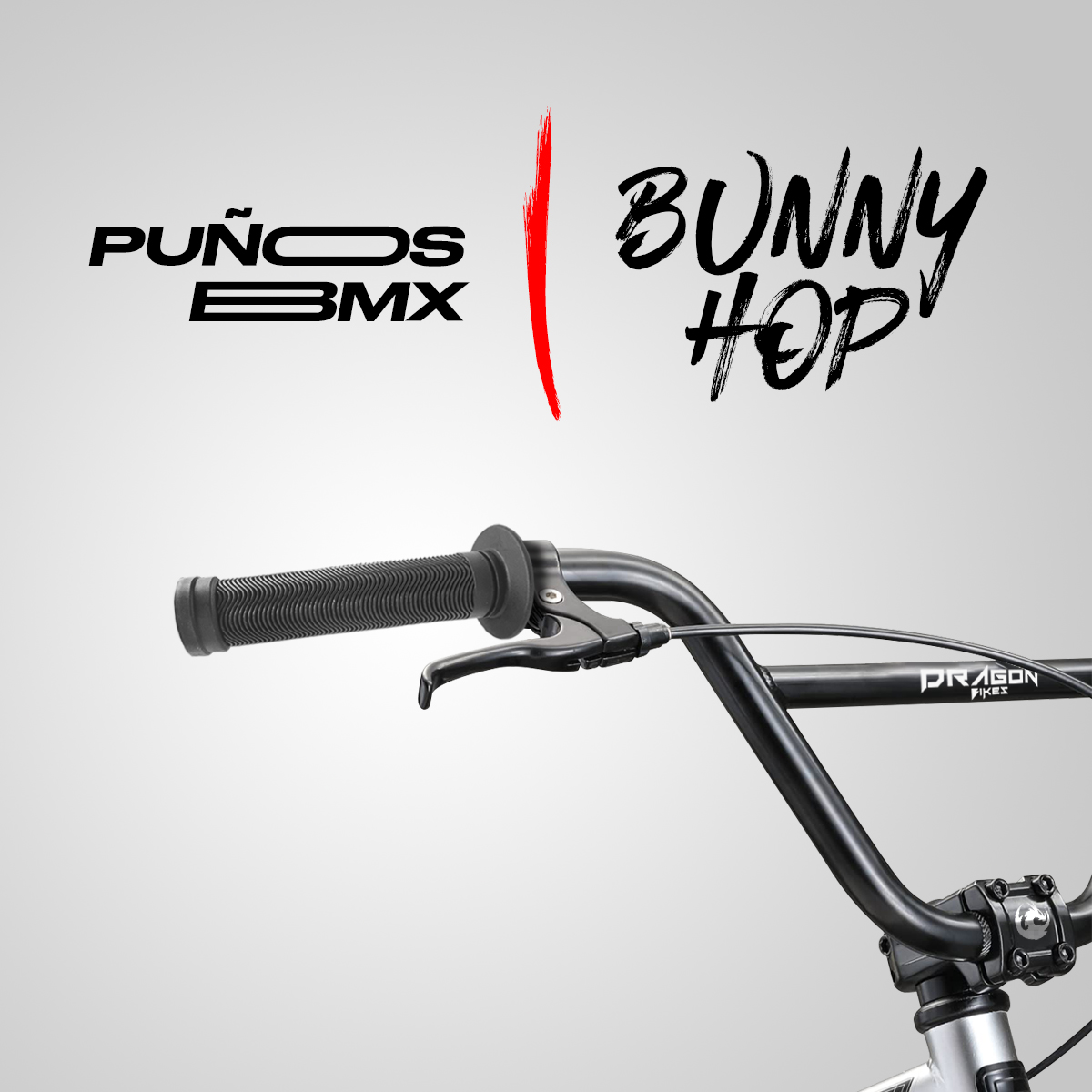 Puños Bicicleta Bmx Tpe Anti Deslizantes 22.2mm Bunnyhop Negros 