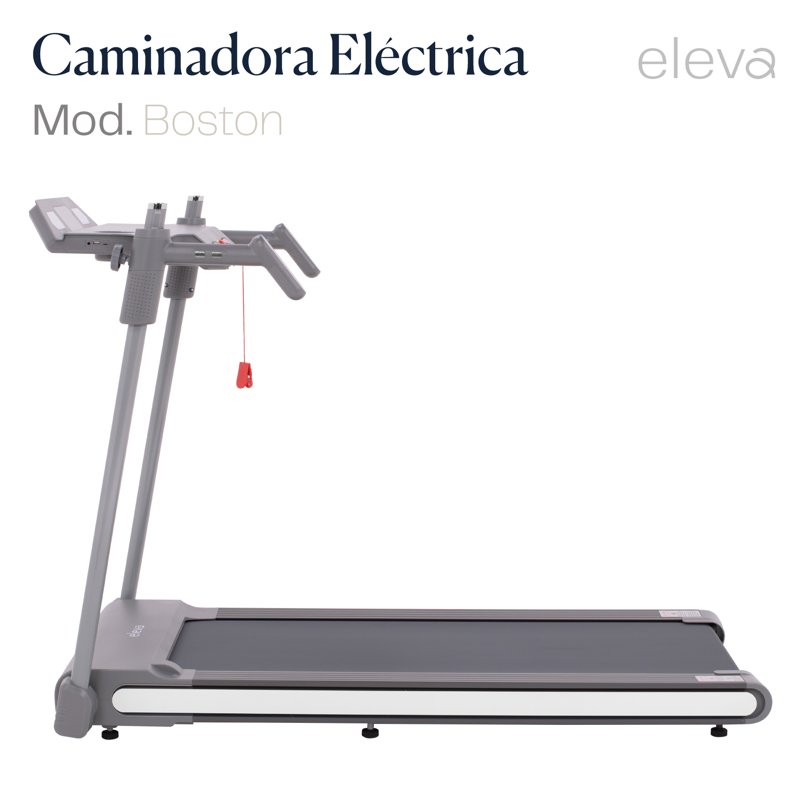 Caminadora Eléctrica Eleva Velocidad 16 km/h 3HP 12 Programas de Ejercicio + Bluetoothdos + Ventiladores Duales + 3 Niveles Altura + Iluminación LED