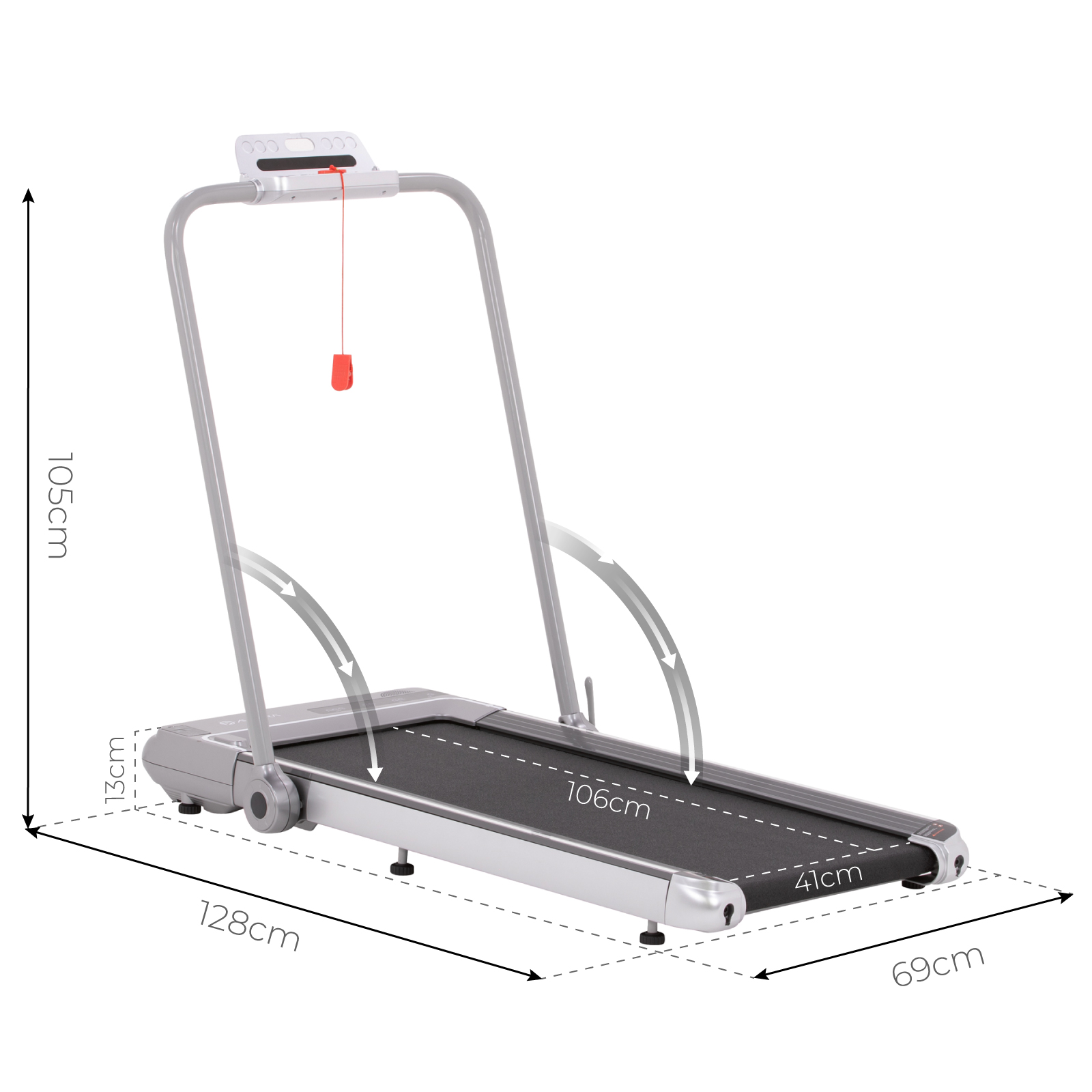 Caminadora Eléctrica Altera Walking Pad Motor 1HP Velocidad de 1 a 6 km/h con Bluetooth y Control Remoto