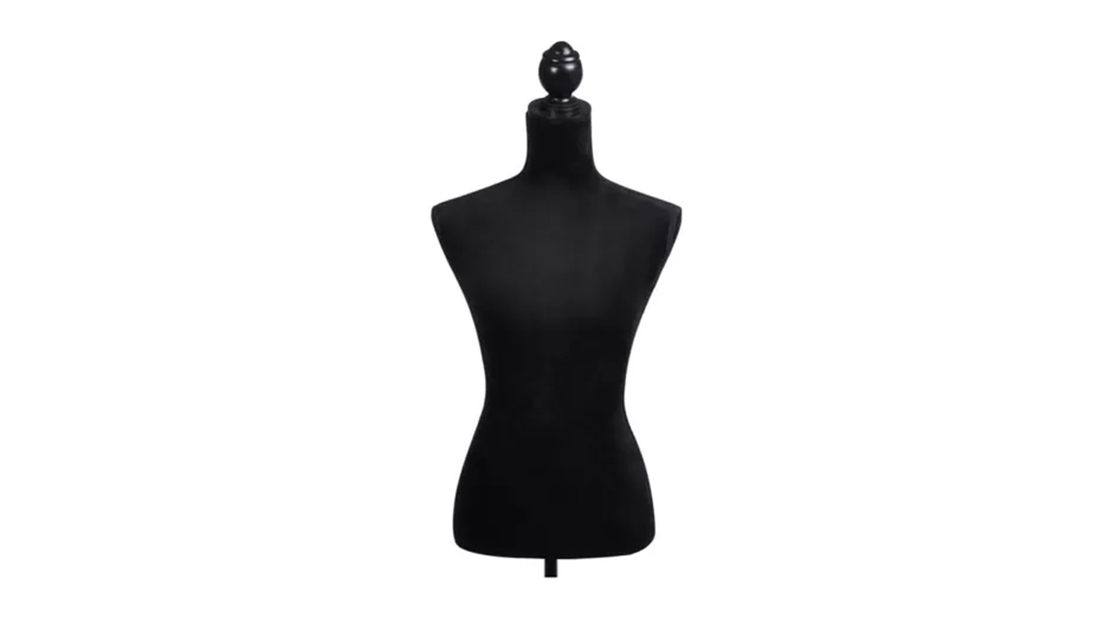 Maniqui Modista Costura Femenino Torso Ajustable Negro Maniquie 