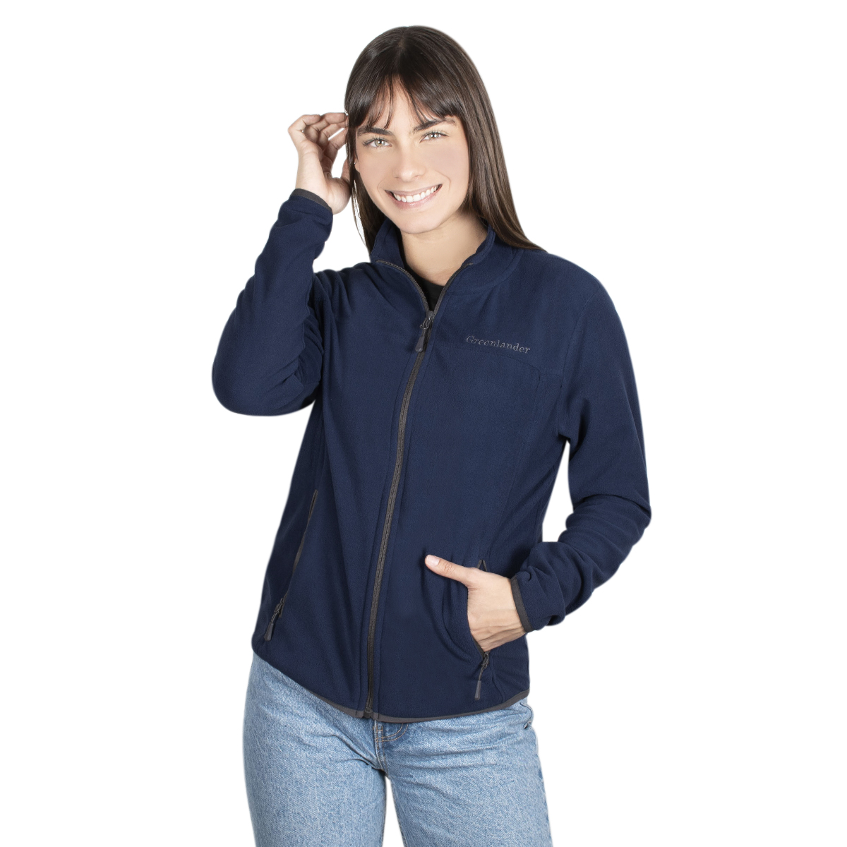 Sudadera Mujer Greenlander Cierre Completo DW83-FCE7597A