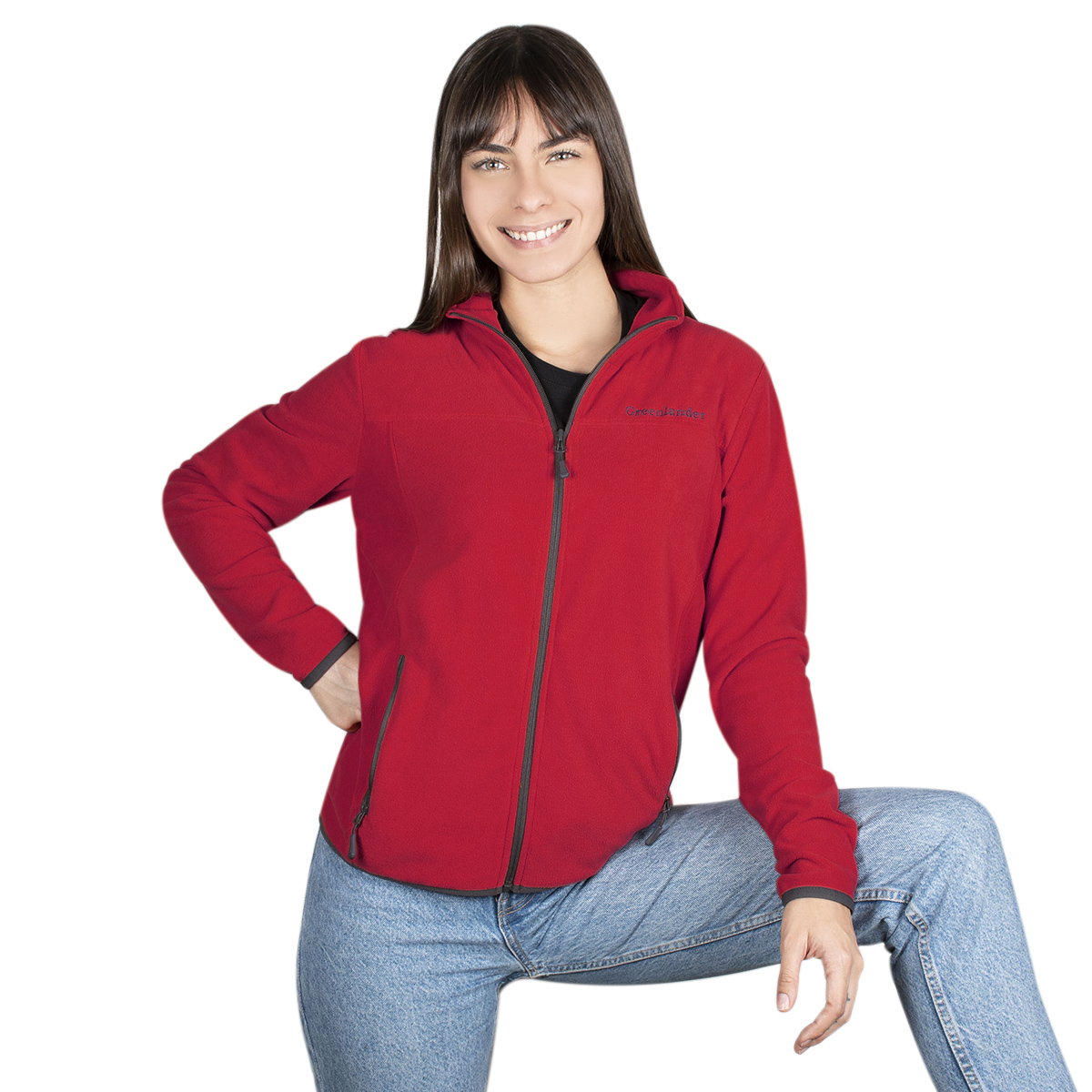 Sudadera Mujer Greenlander Cierre Completo DW83-FCE7597A