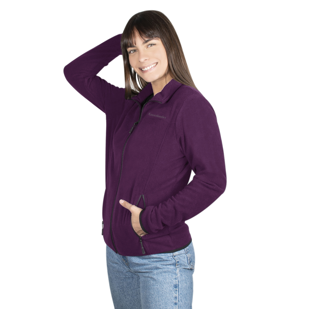 Sudadera Mujer Greenlander Cierre Completo DW83-FCE7597A