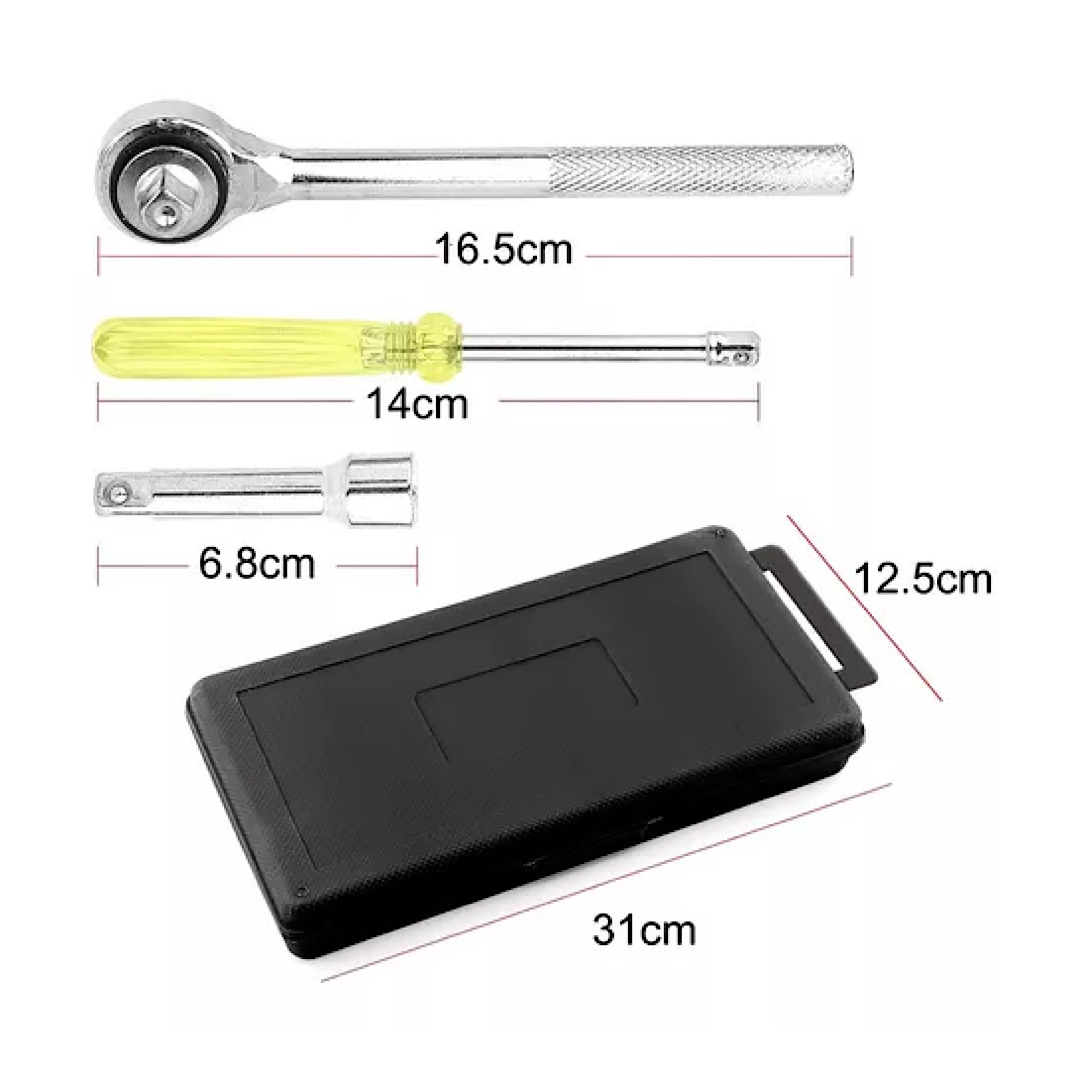 Juego De Dados Con Matraca 40 Piezas Genérica