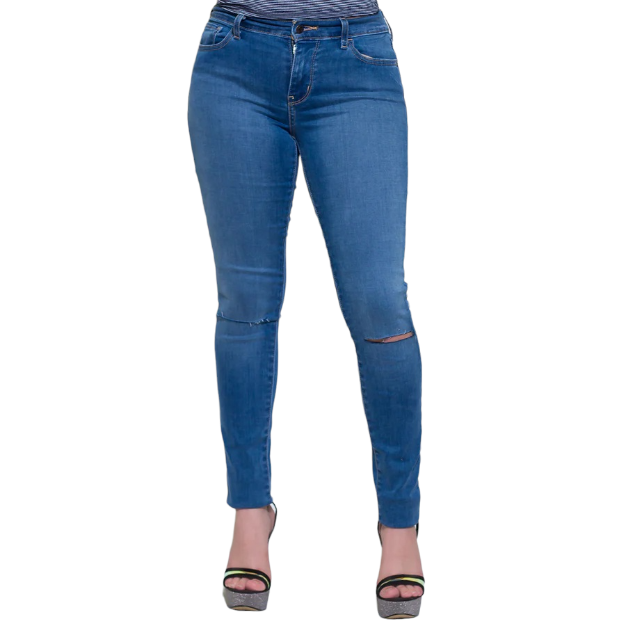 Pantalon Jeans Levis 710 Skinny Mujer Original 17778-0373