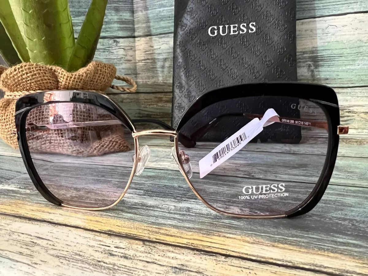 Gafas Guess De Sol Combinadas Cuadradas