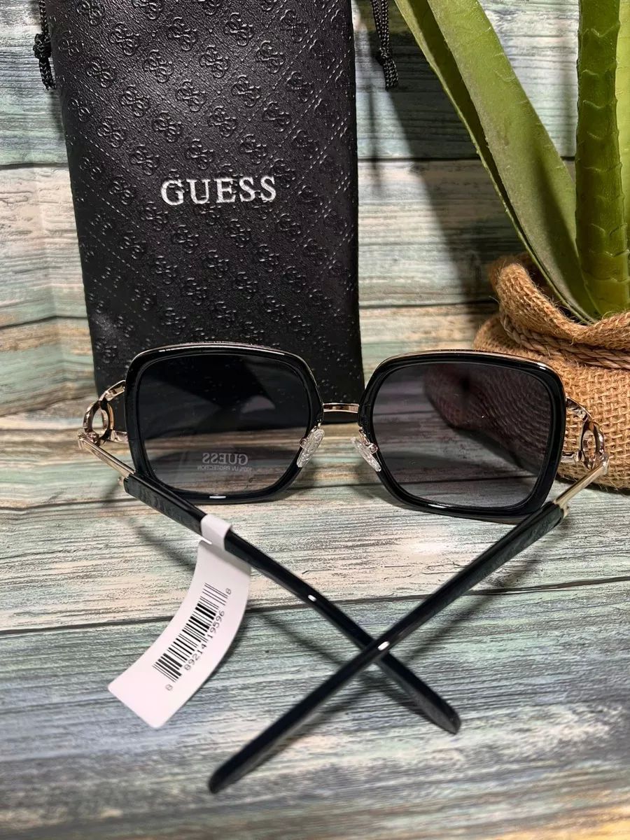 Gafas Guess De Sol Cuadradas De Gran Tamaño