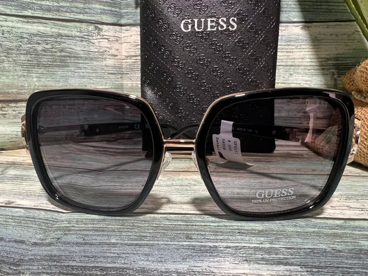 Gafas Guess De Sol Cuadradas De Gran Tamaño