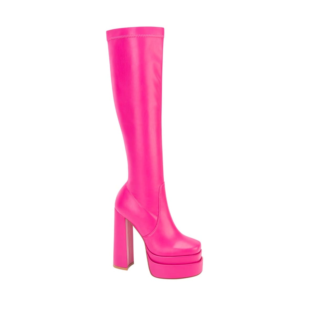 Botas largas de vestir marca Belinda Peregrin, color fucsia, mod. 1085483