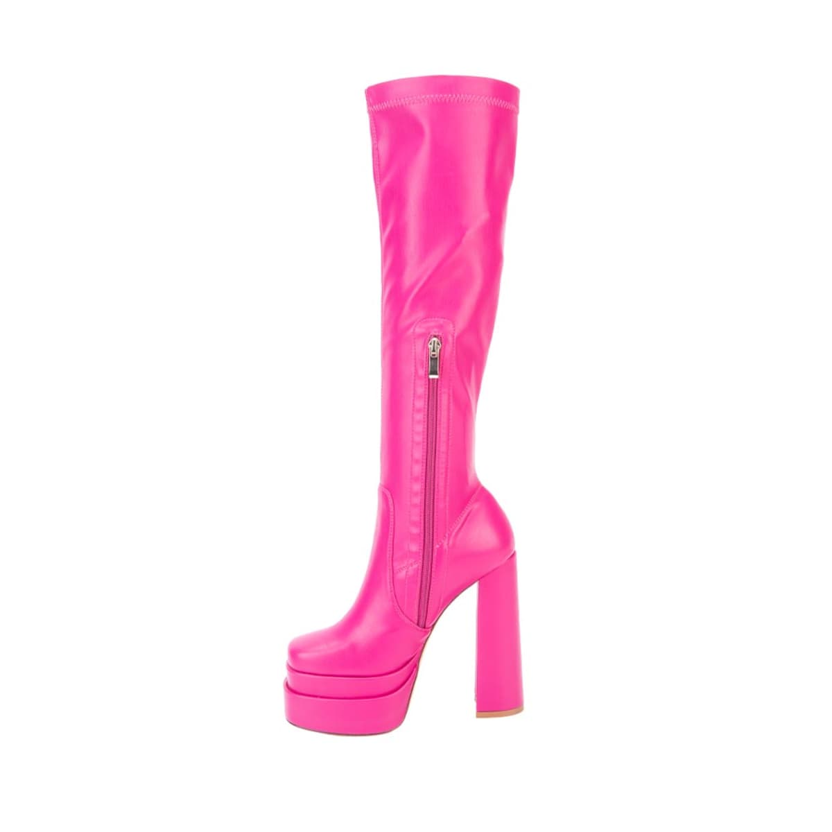 Botas largas de vestir marca Belinda Peregrin, color fucsia, mod. 1085483