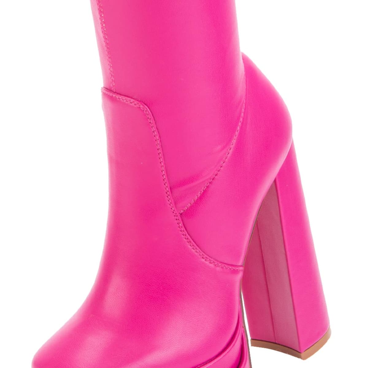 Botas largas de vestir marca Belinda Peregrin, color fucsia, mod. 1085483