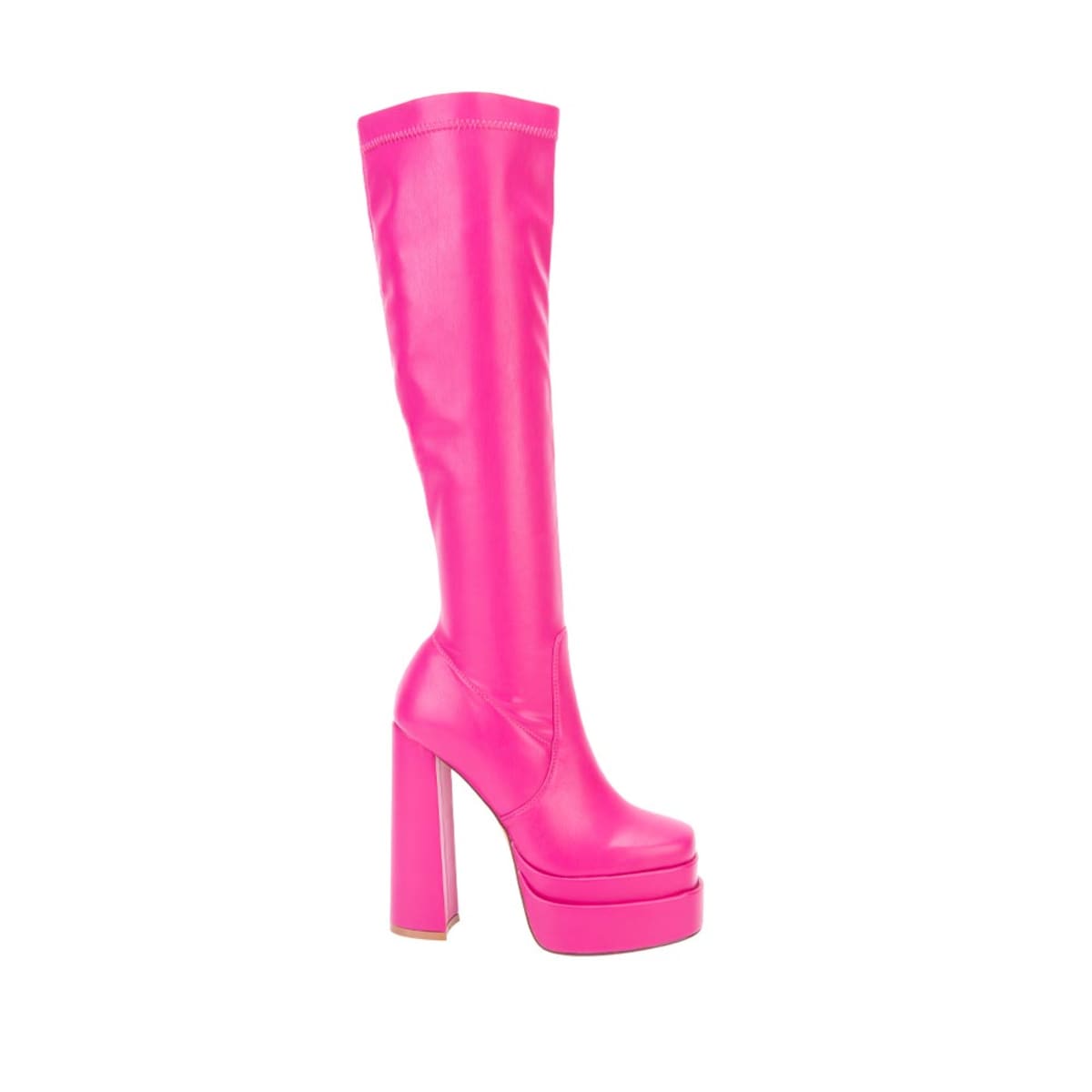 Botas largas de vestir marca Belinda Peregrin, color fucsia, mod. 1085483